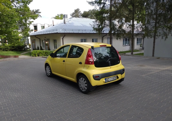 Peugeot 107 cena 7500 przebieg: 99743, rok produkcji 2007 z Warszawa małe 46
